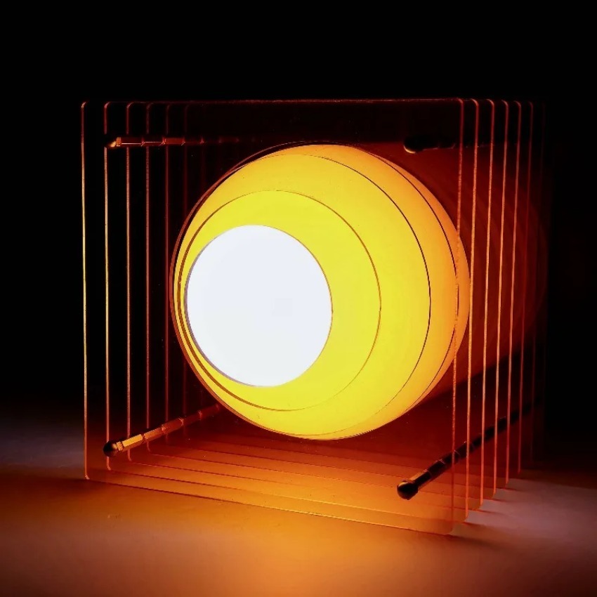 Desk Setup Lamp - DIY Acryl Tausend Schicht Lampe Mond