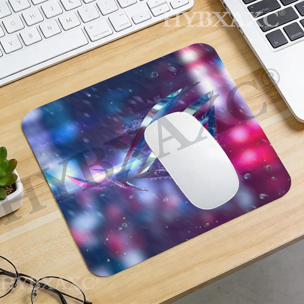 Work Desk Home Setup - HYBXAXC Tech Geometrisches Kleines Mauspad Rutschfeste