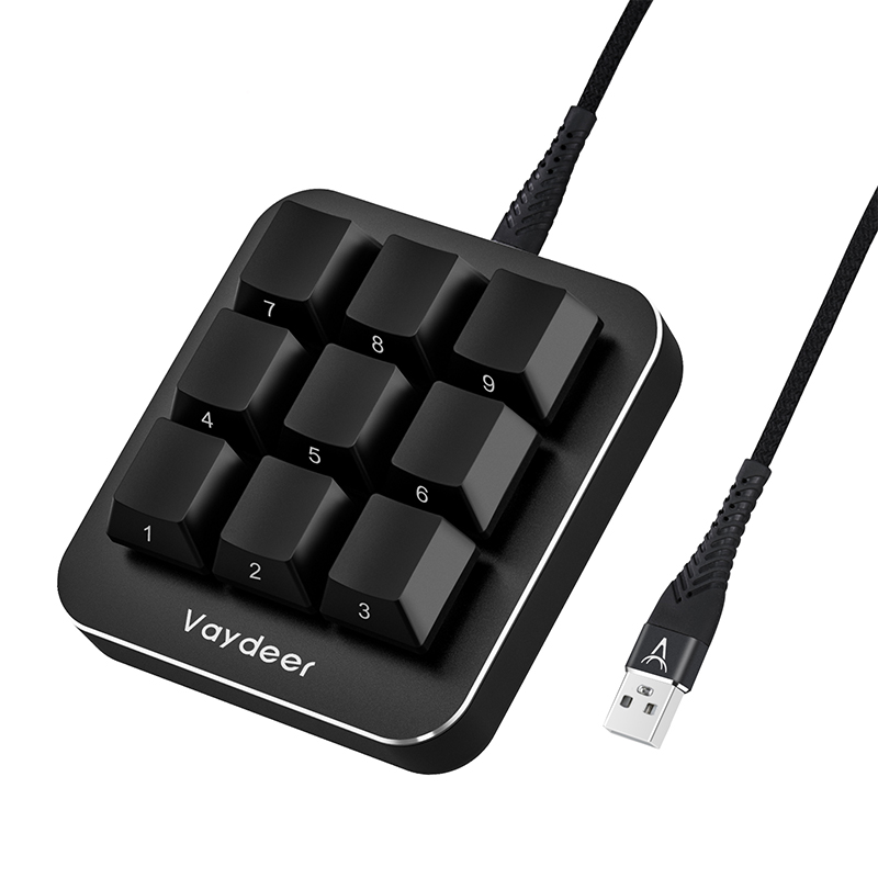 Desk Setup Programmer - Multifunktionale Tastatur mit 9 voll programmierbaren