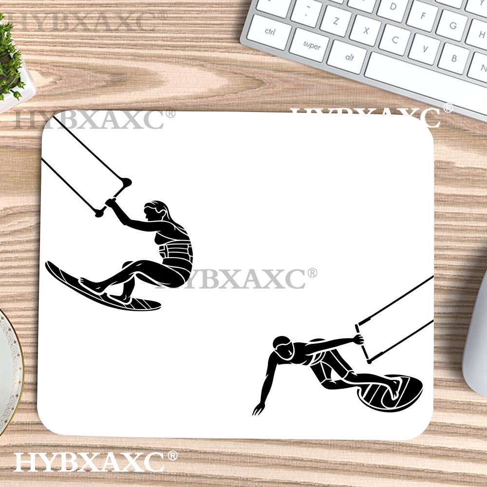 Work Desk Home Setup - HYBXAXC Kitesurf Line Art Mauspad Wind-
