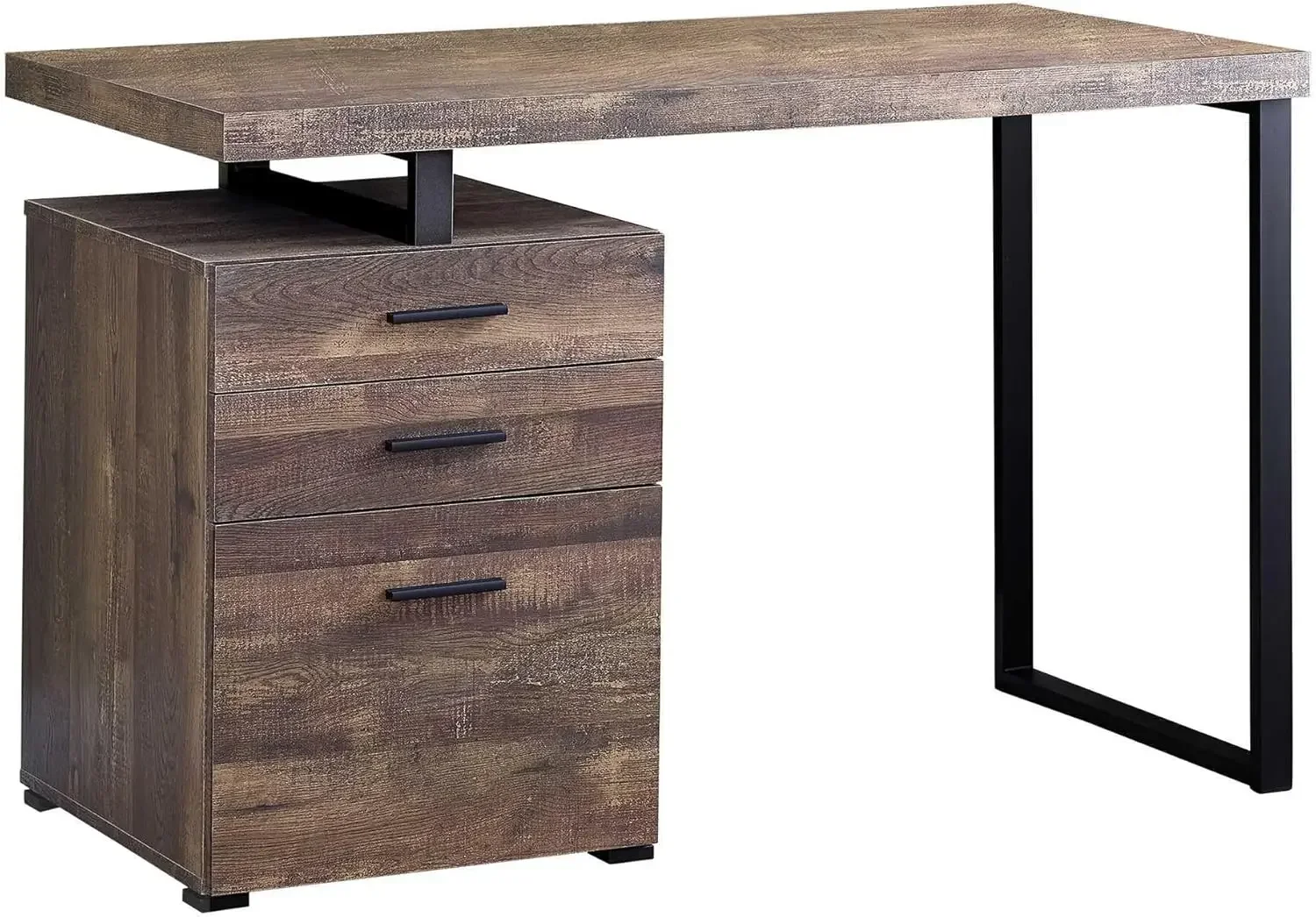 Desk Setup L Shaped - Computertisch mit Aktenschrank – links- oder