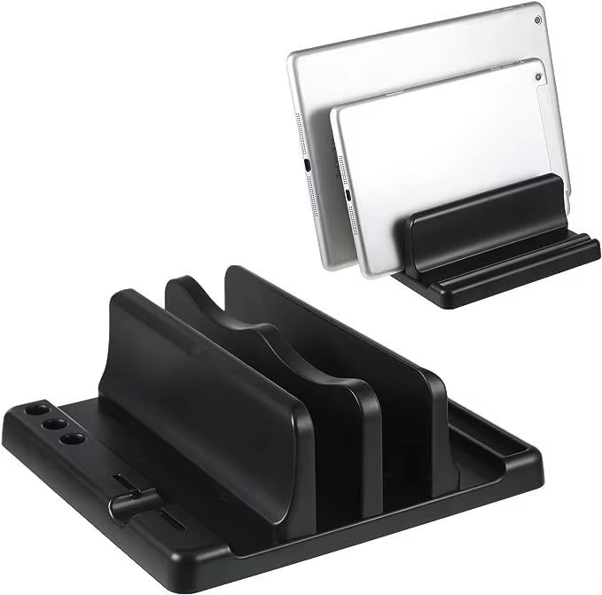 Vertical Laptop Stand - Büro-Laptopständer aus ABS-Kunststoff, vertikal, spart Platz