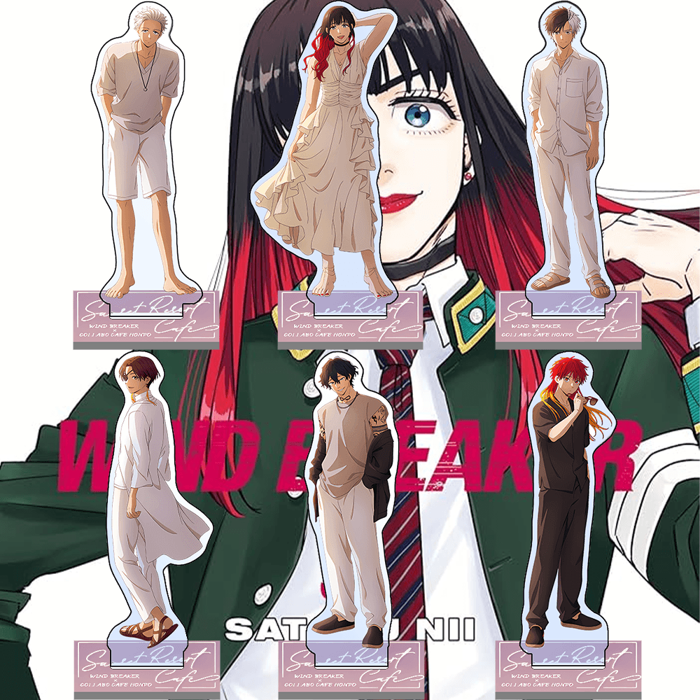 Desk Setup White - WIND BREAKER Umemiya Hajime 15cm Acryl-Standfigur