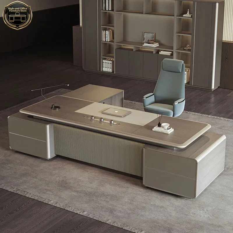 Work Desk Home Setup - Boss Gaming L-Tisch Home-Office Gamer Nagelstudio