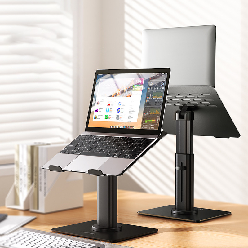 Vertical Laptop Stand - Laptop-Ständer, um 360 Grad drehbar, vertikale