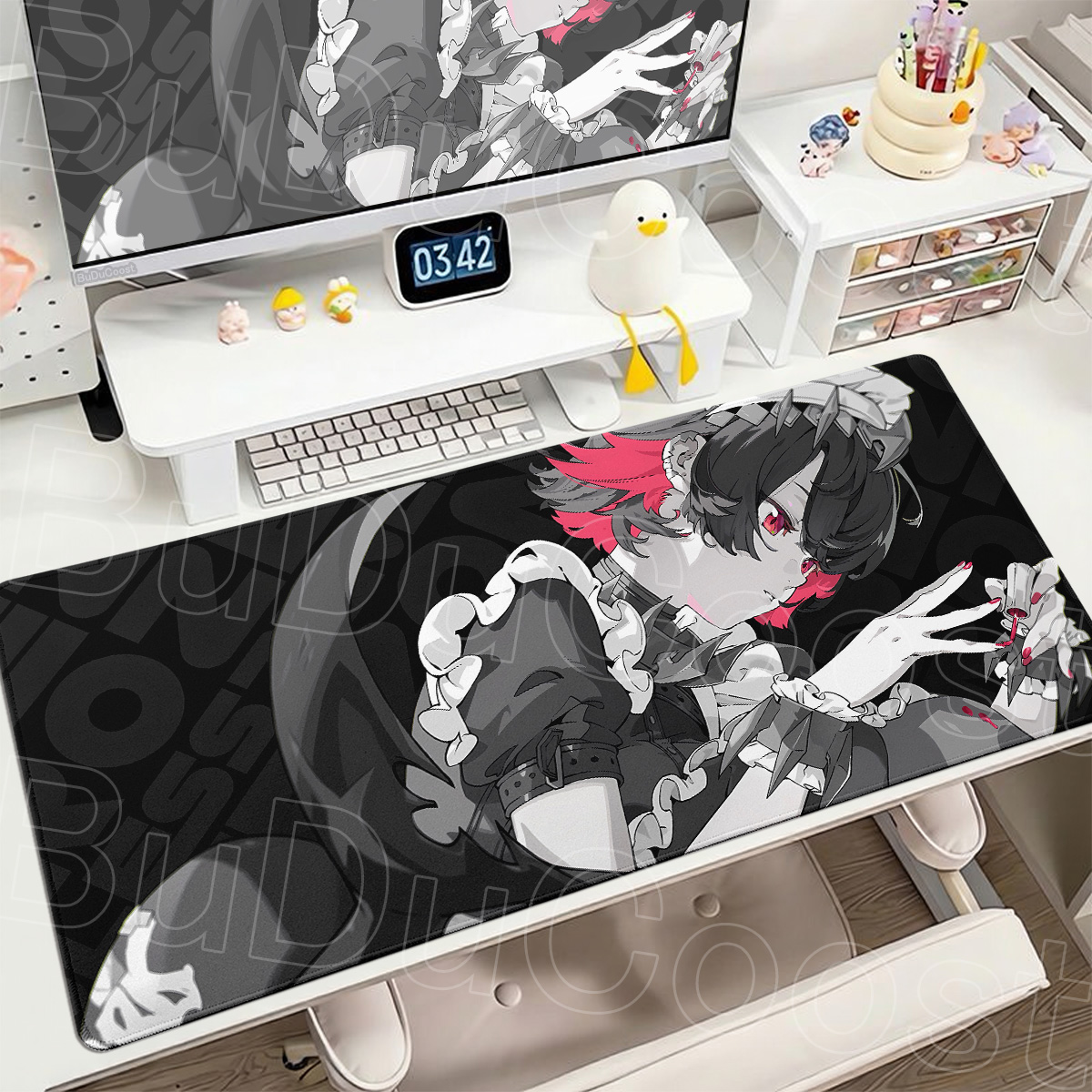 Desk Setup Pegboard - Mauspad Zenless Zone Zero Ellen Joe