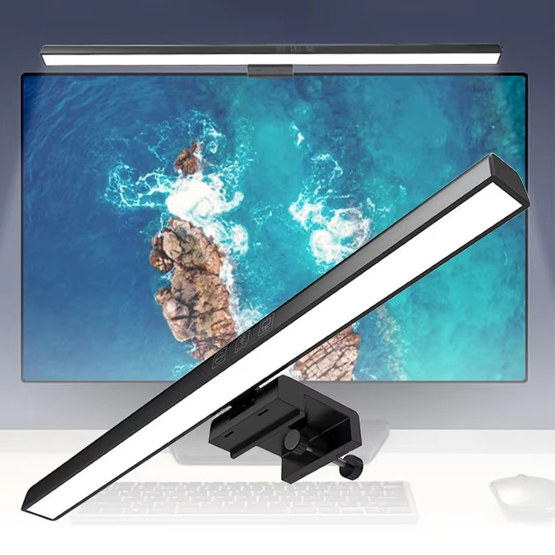 Desk Setup Pegboard - 33cm 50cm LED-Monitorleuchte Leselampe Schreibtischlampe Monitorbeleuchtung