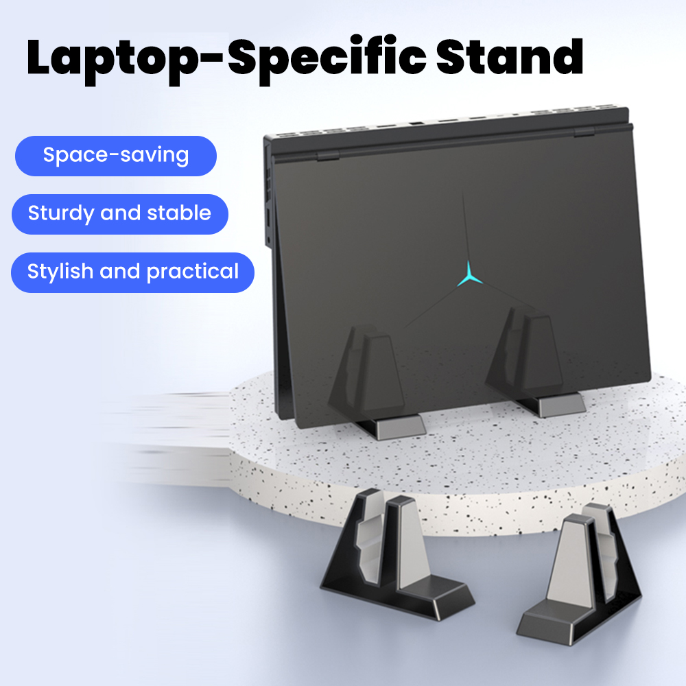 Vertical Laptop Stand - Vertikaler Laptop-Ständer für Büro-Notebooks, platzsparender, multifunktionaler