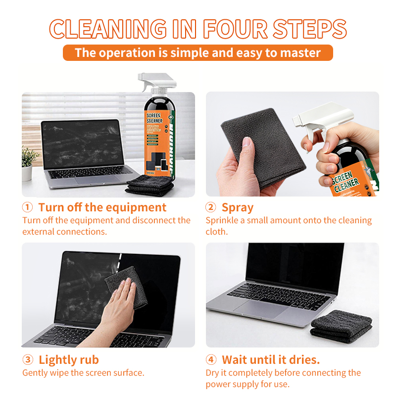 Bildschirmreinigungsspray-Set  – Monitor Cleaning Kit Bewertung und Preis