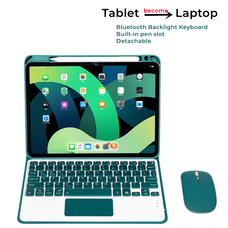 Beleuchtete Tastaturhülle mit  – Desk Setup Keyboard Bewertung und Preis