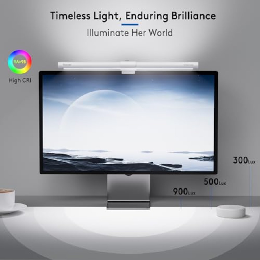 Monitor-Lichtleiste mit Fernbe – Desk Setup Home Office Bewertung und Preis