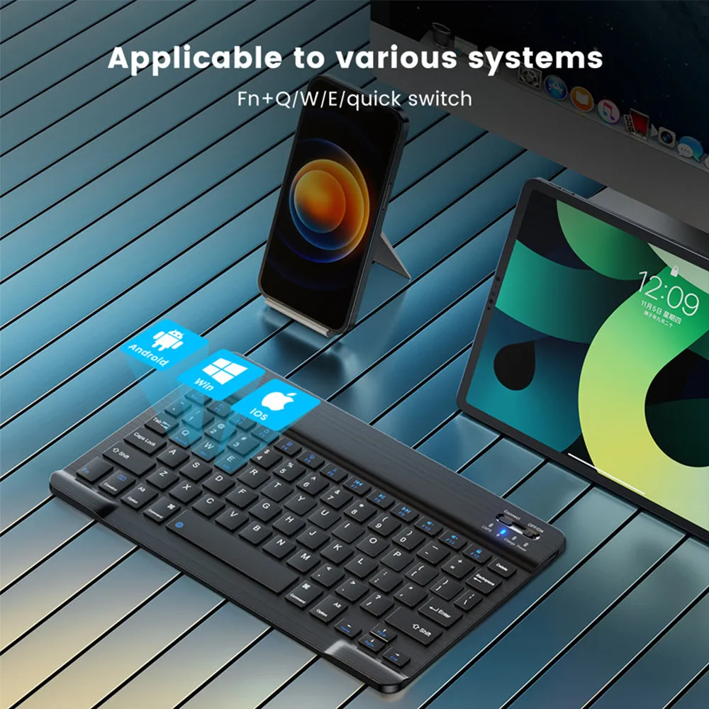 Neue 2025, drahtlose Bluetooth – Desk Setup Keyboard Bewertung und Preis