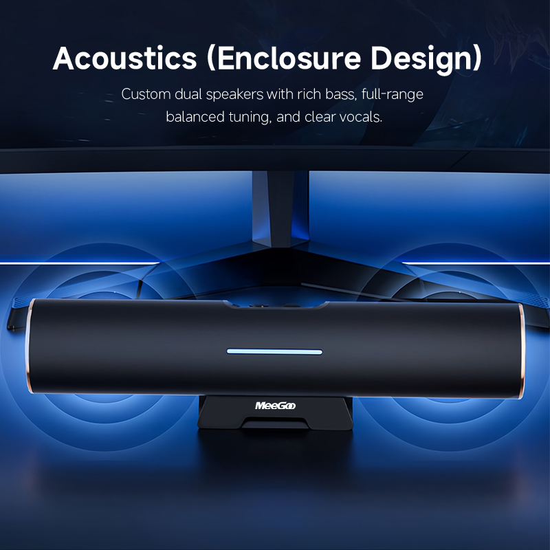 MeeGoo Clip-on Bluetooth-Lauts – Dual Monitor Desk Setup Bewertung und Preis
