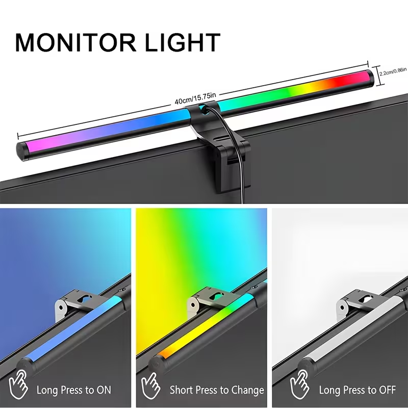 Monitor-Lichtleiste RGB-Lichtl – Desk Setup Rgb Bewertung und Preis