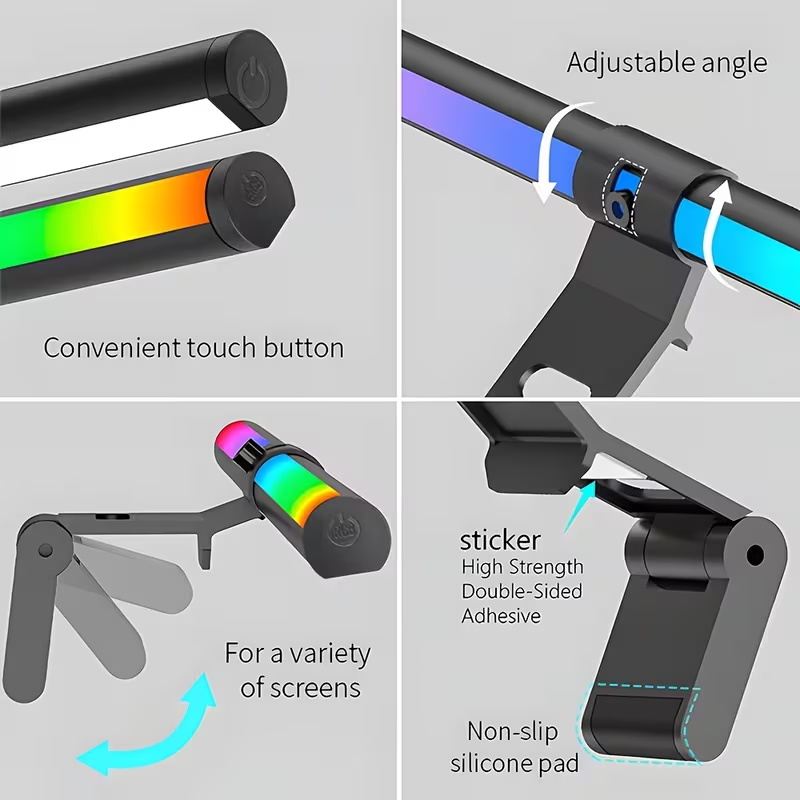 Monitor-Lichtleiste RGB-Lichtl – Desk Setup Rgb Bewertung und Preis