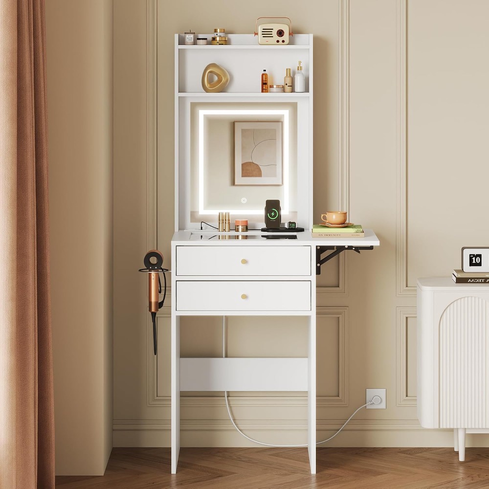 Kleiner Weißer Schminktisch mi – Desk Setup Small Bewertung und Preis