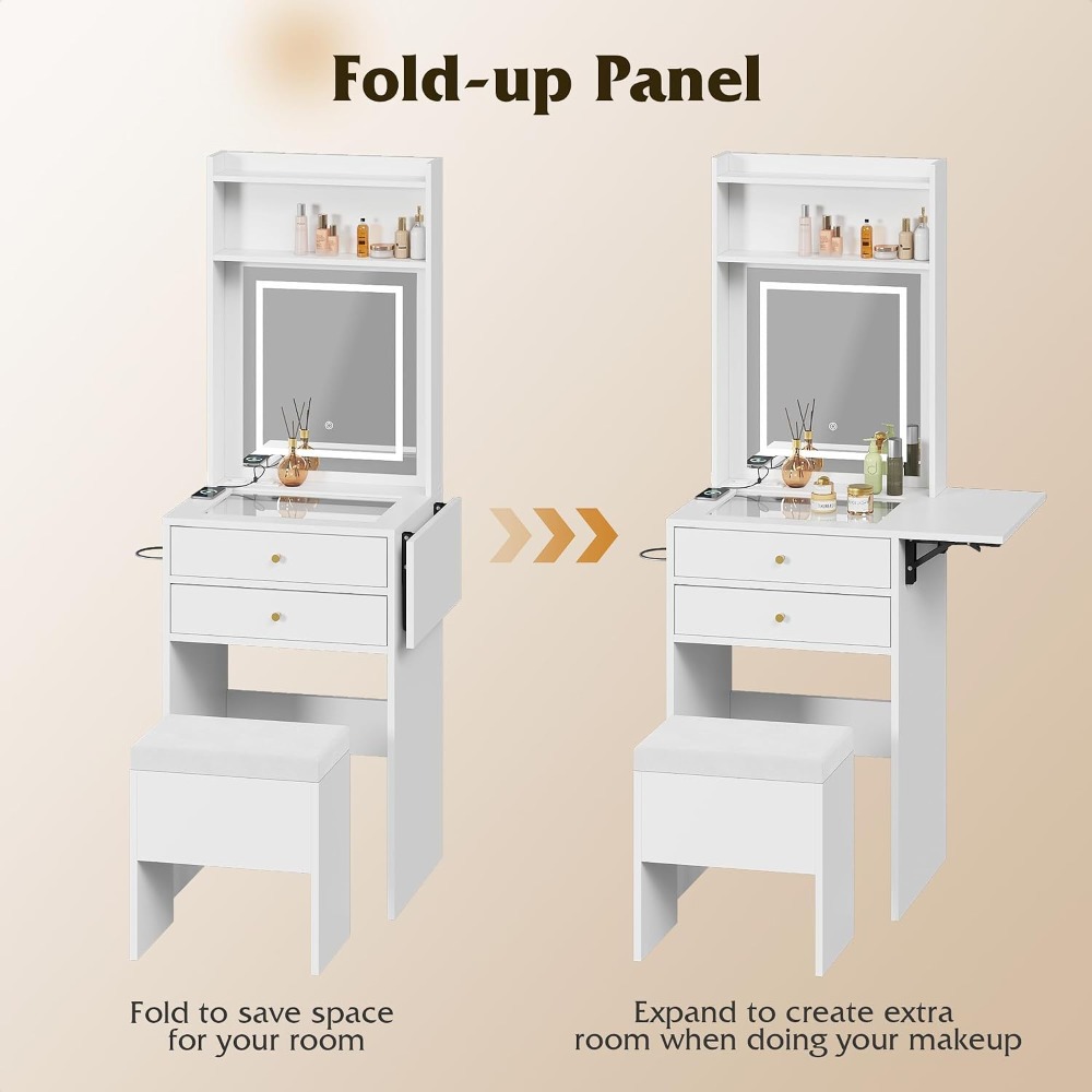 Kleiner Weißer Schminktisch mi – Desk Setup Small Bewertung und Preis