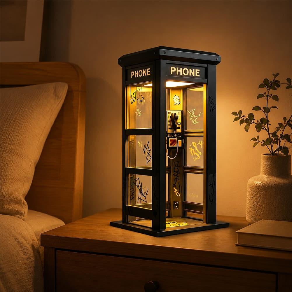 Retro Graffiti Telefonzellen-T – Desk Setup Lamp Bewertung und Preis