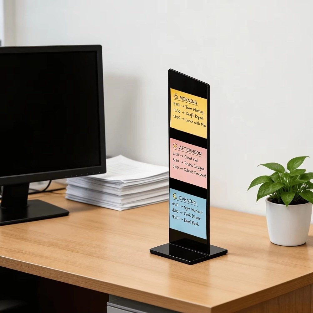 Langlebige Acryl-Memo-Tafel, a – Desk Setup Home Office Bewertung und Preis