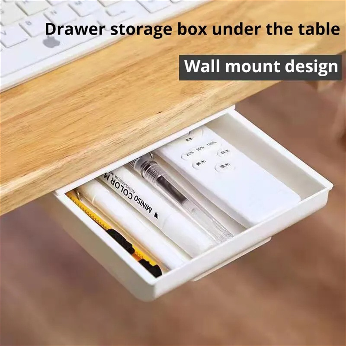 1 Stück Weiße Selbstklebende A – Desk Setup White Bewertung und Preis