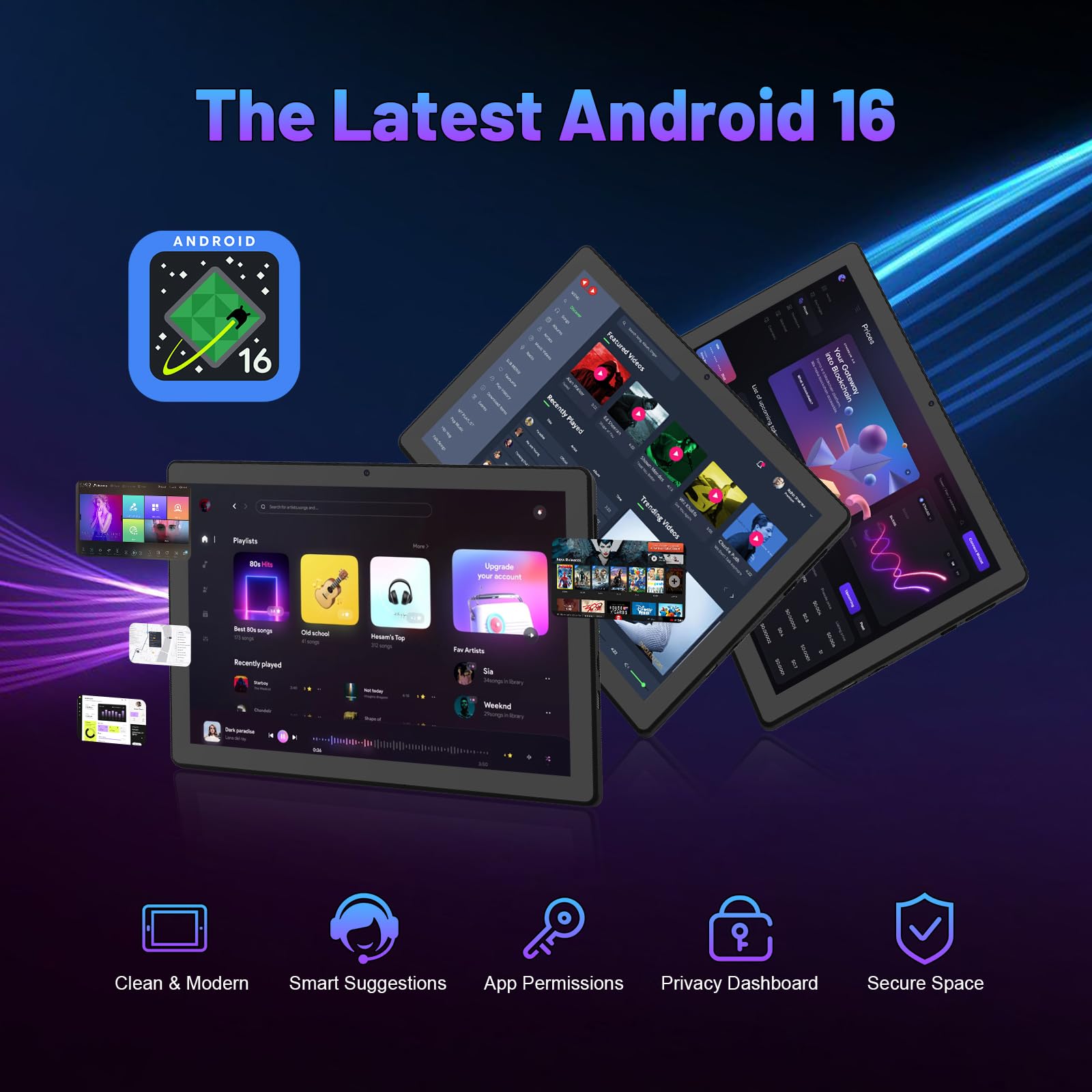 10,1 Zoll Android 16 Tablet-Pa – Desk Setup Keyboard Bewertung und Preis