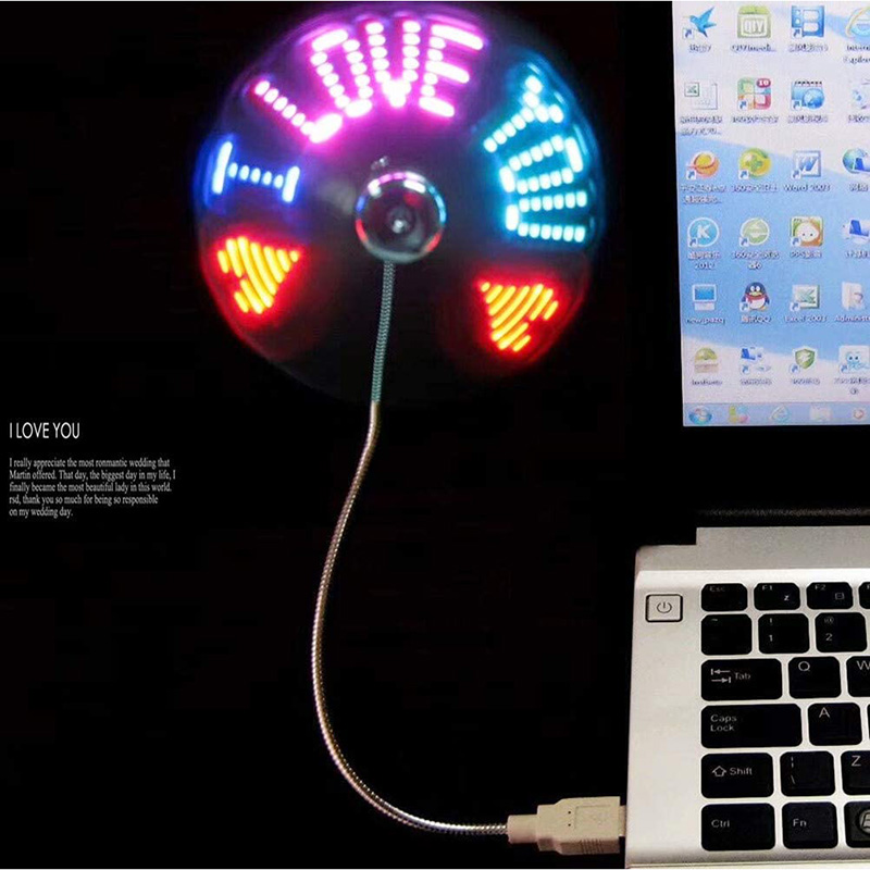 Kreativer USB-Ventilator, USB- – Desk Setup Programmer Bewertung und Preis