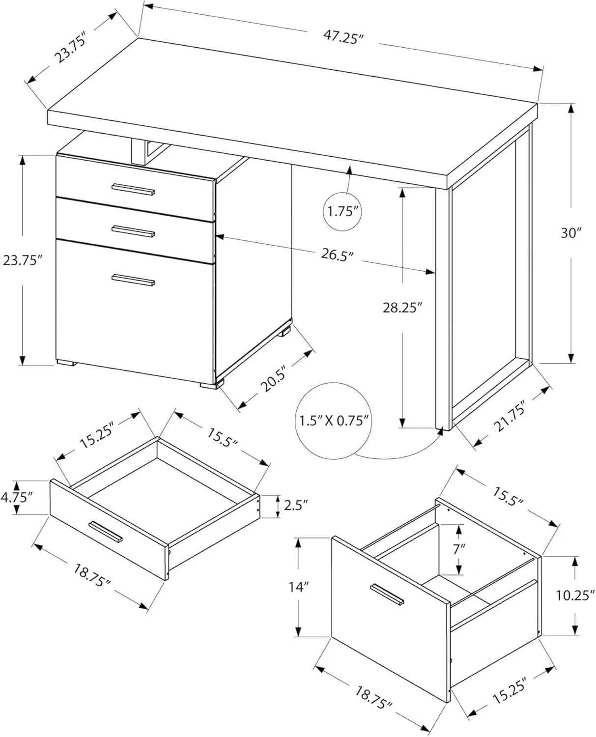 Computertisch mit Aktenschrank – Desk Setup L Shaped Bewertung und Preis