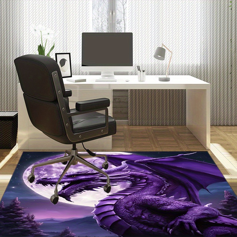 Majestic Purple Dragon Teppich – Desk Setup Living Room Bewertung und Preis