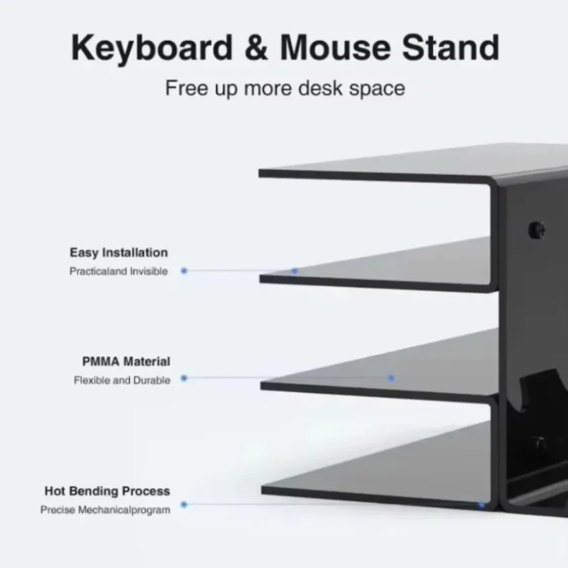 Tastaturständer, 3-stufiges Ac – Desk Setup Pegboard Bewertung und Preis
