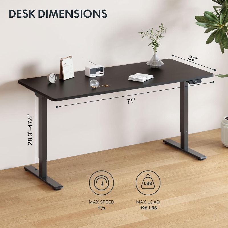 FLEXISPOT Elektrischer Stehsch – Dual Monitor Desk Setup Bewertung und Preis