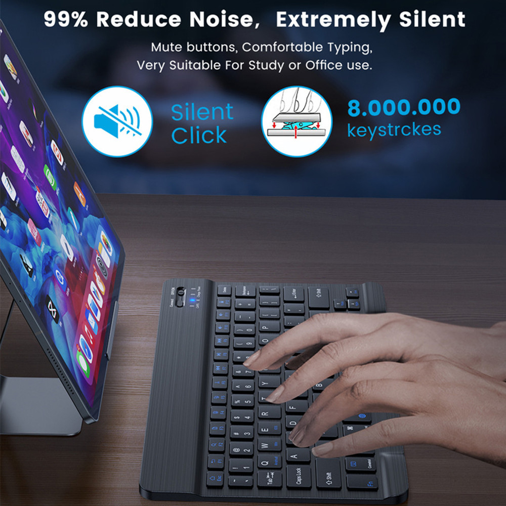 10-Zoll-Wireless-Bluetooth-Min – Desk Setup Keyboard Bewertung und Preis