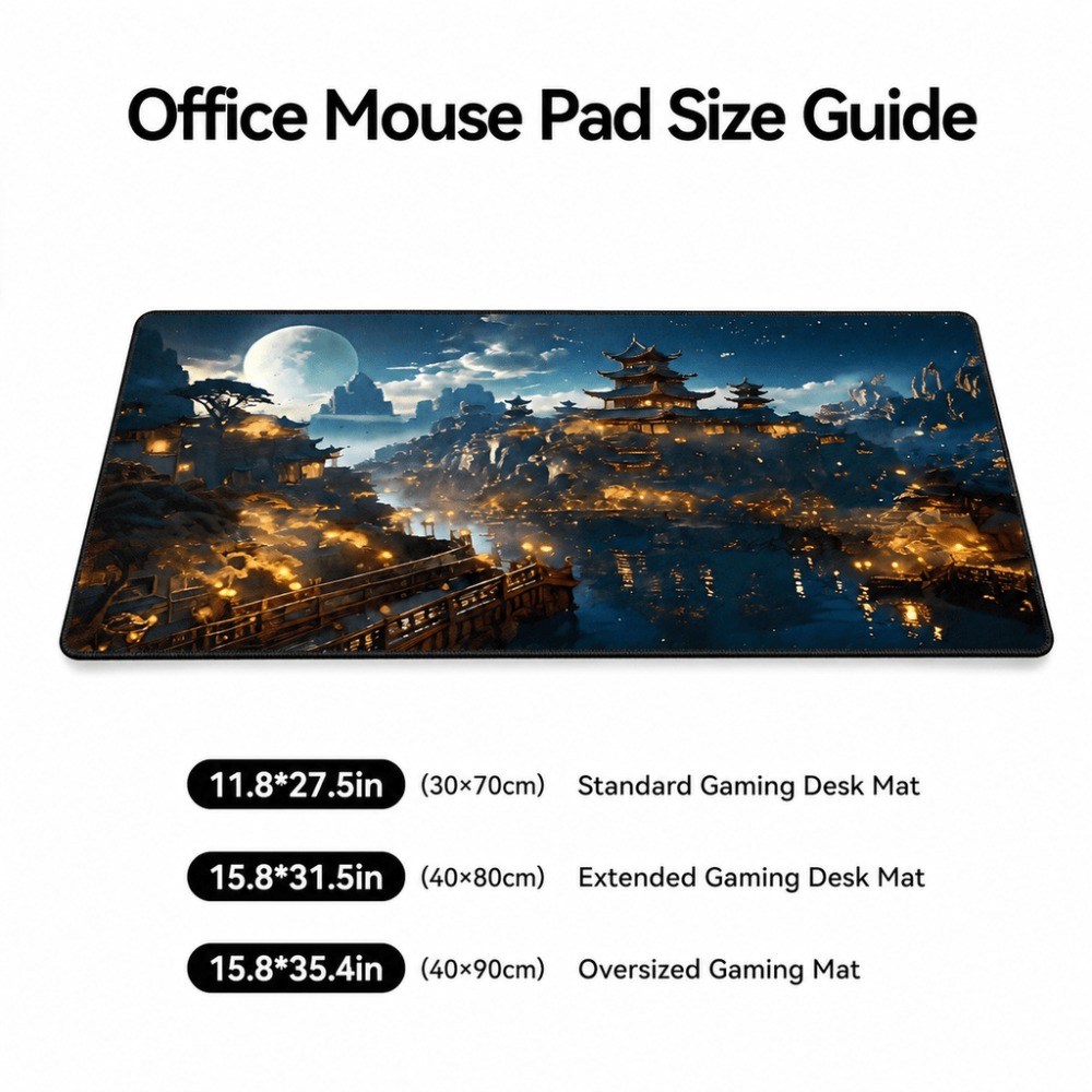 Original Fantasy-Nachtstadt-Mo – Work Desk Home Setup Bewertung und Preis