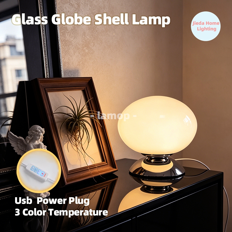 Glänzend Weiße Globus-Glas-Tis – Desk Setup White Bewertung und Preis