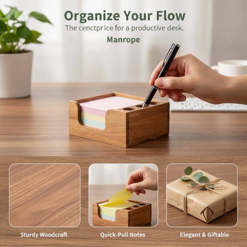 Minimalistischer Holz-Schreibt – Desk Setup Home Office Bewertung und Preis