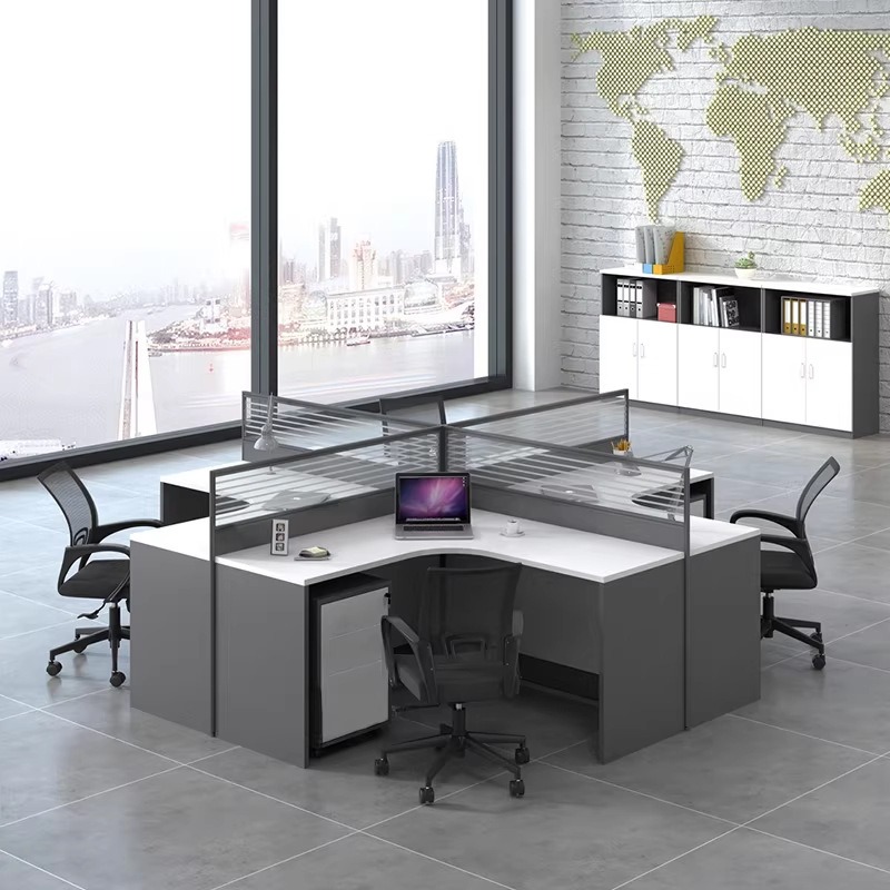 Weißer Büroschreibtisch für 2, – Desk Setup L Shaped Bewertung und Preis