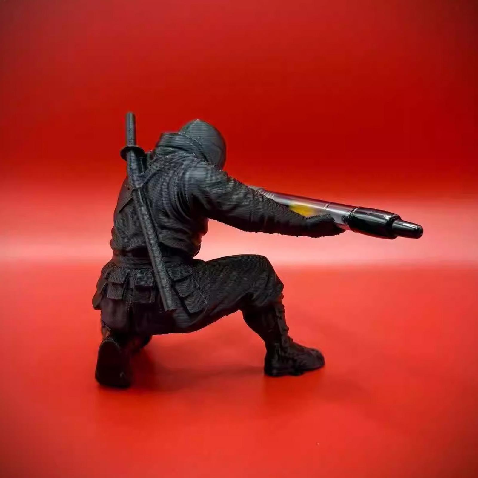 Ninja-Figur 3D-gedruckter Stif – Desk Setup Home Office Bewertung und Preis