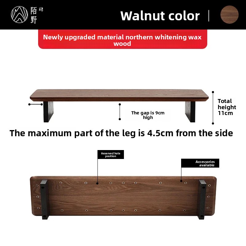 Massivholz Monitor Riser Ständ – Desk Setup Living Room Bewertung und Preis