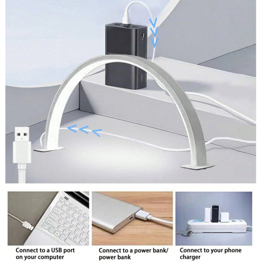 Nagellampe 40/66CM LED-Tischle – Desk Setup Lamp Bewertung und Preis