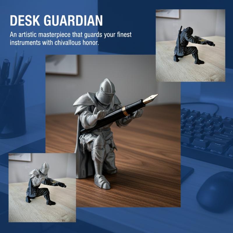 Ritter-Stifthalter aus Kunstha – Desk Setup Home Office Bewertung und Preis