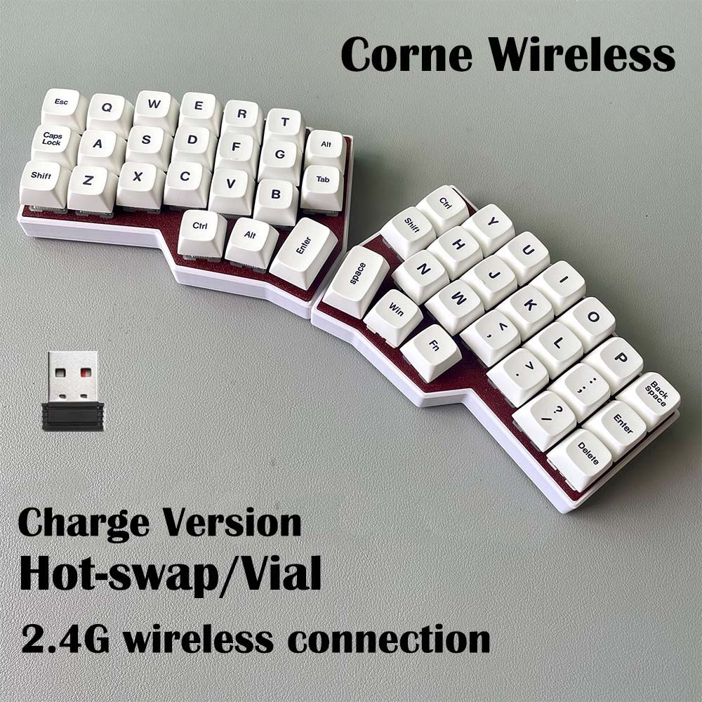 CORNE V4 2.4G Wireless Split E – Desk Setup Programmer Bewertung und Preis