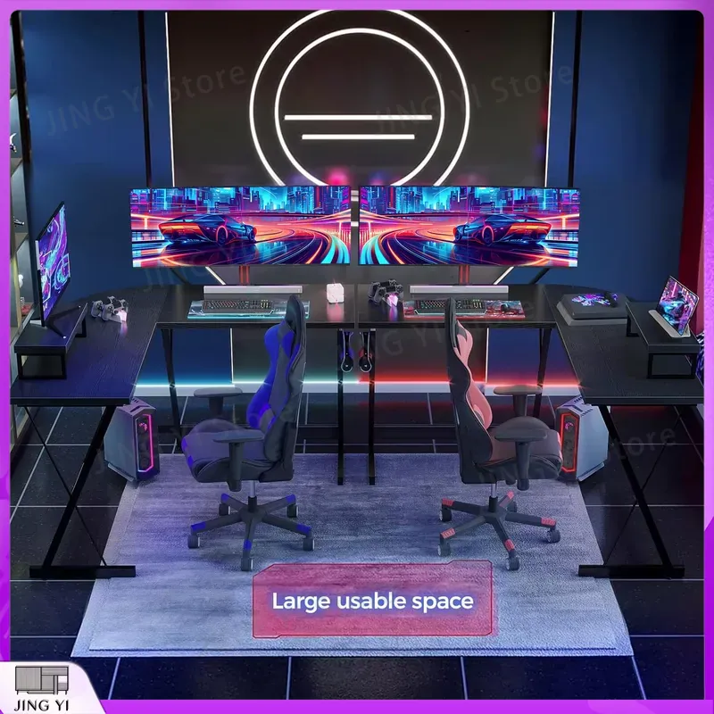 L-förmiger Gaming-Schreibtisch – Desk Setup L Shaped Bewertung und Preis