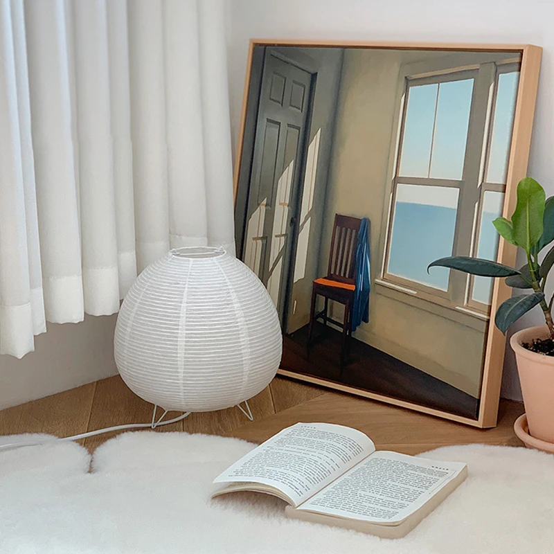 Japanische Reispapier Laterne  – Desk Setup White Bewertung und Preis