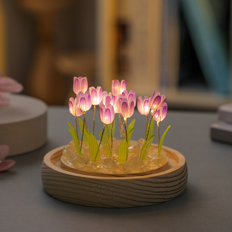 Handgemachte Tulpe Nachtlicht  – Desk Setup Lamp Bewertung und Preis