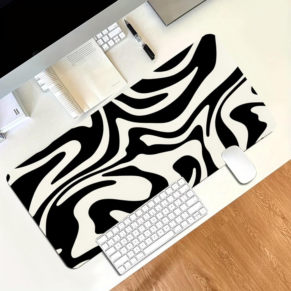Moderne abstrakte Wirbel-Zebra – Desk Setup Gaming And Work Bewertung und Preis