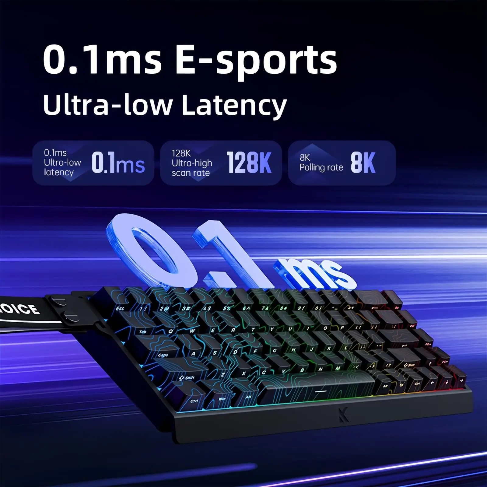 MCHOSE ACE 68 Gaming-Tastatur  – Desk Setup Programmer Bewertung und Preis