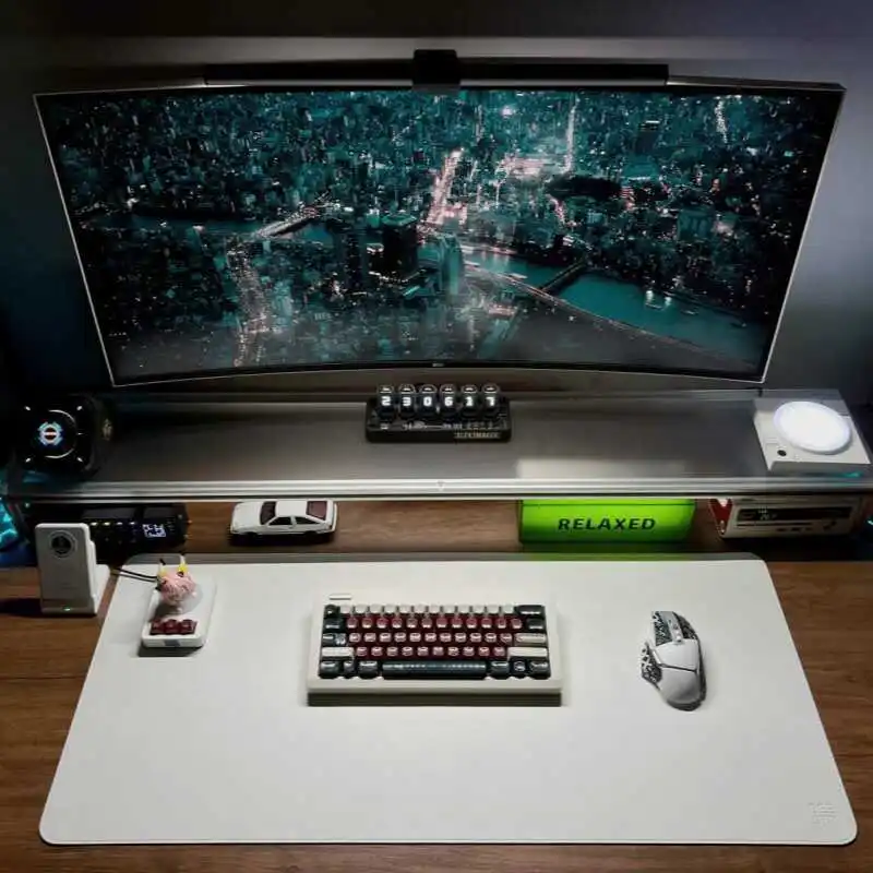 Aluminium-Monitorständer, Acry – Desk Setup Living Room Bewertung und Preis