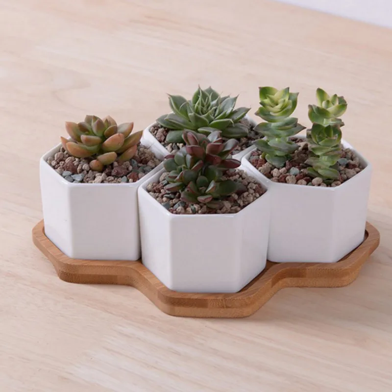 Set mit 4/7/9/10 sechseckigen  – Desk Setup White Bewertung und Preis