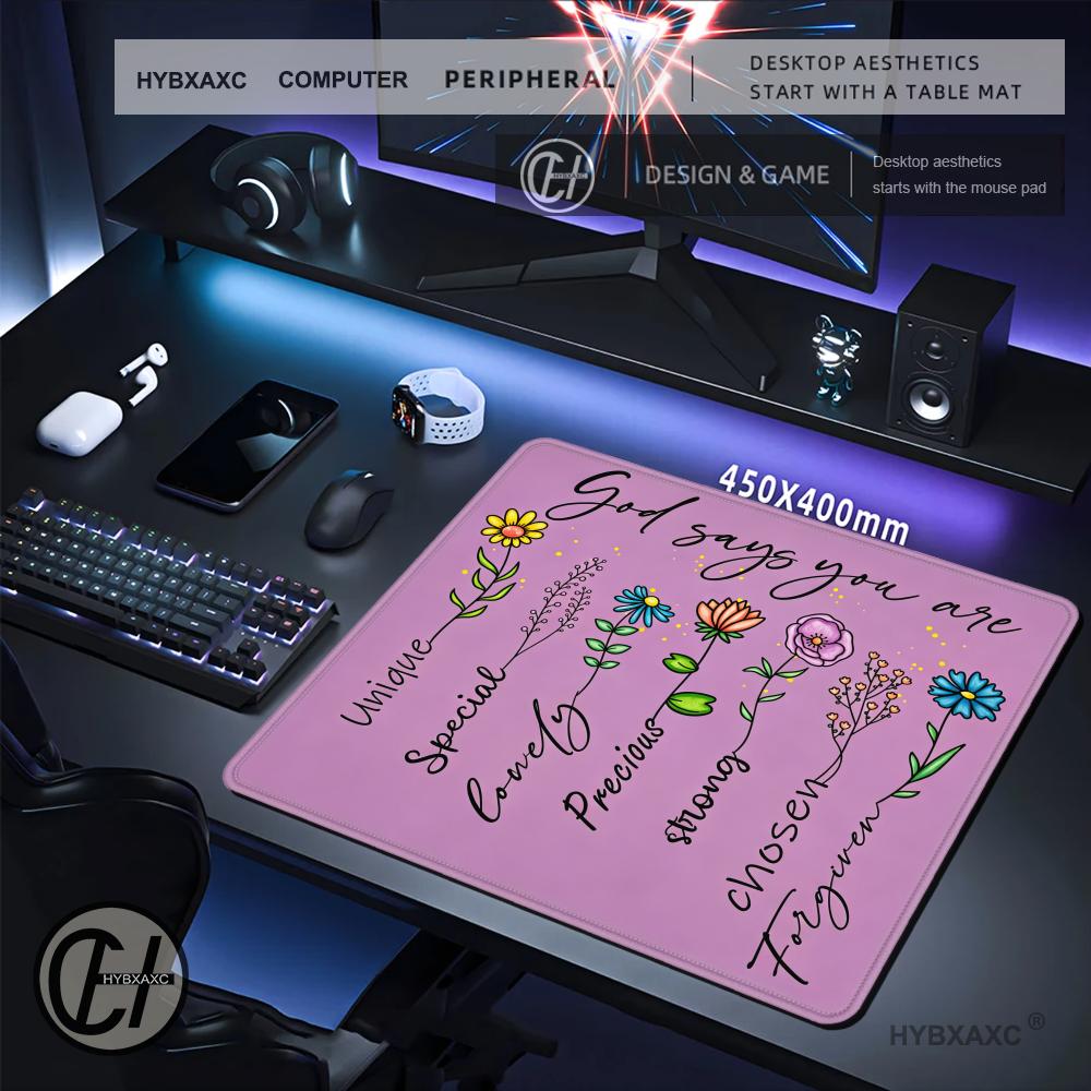 HYBXAXC Buntes Blumen-Zitat Kl – Work Desk Home Setup Bewertung und Preis