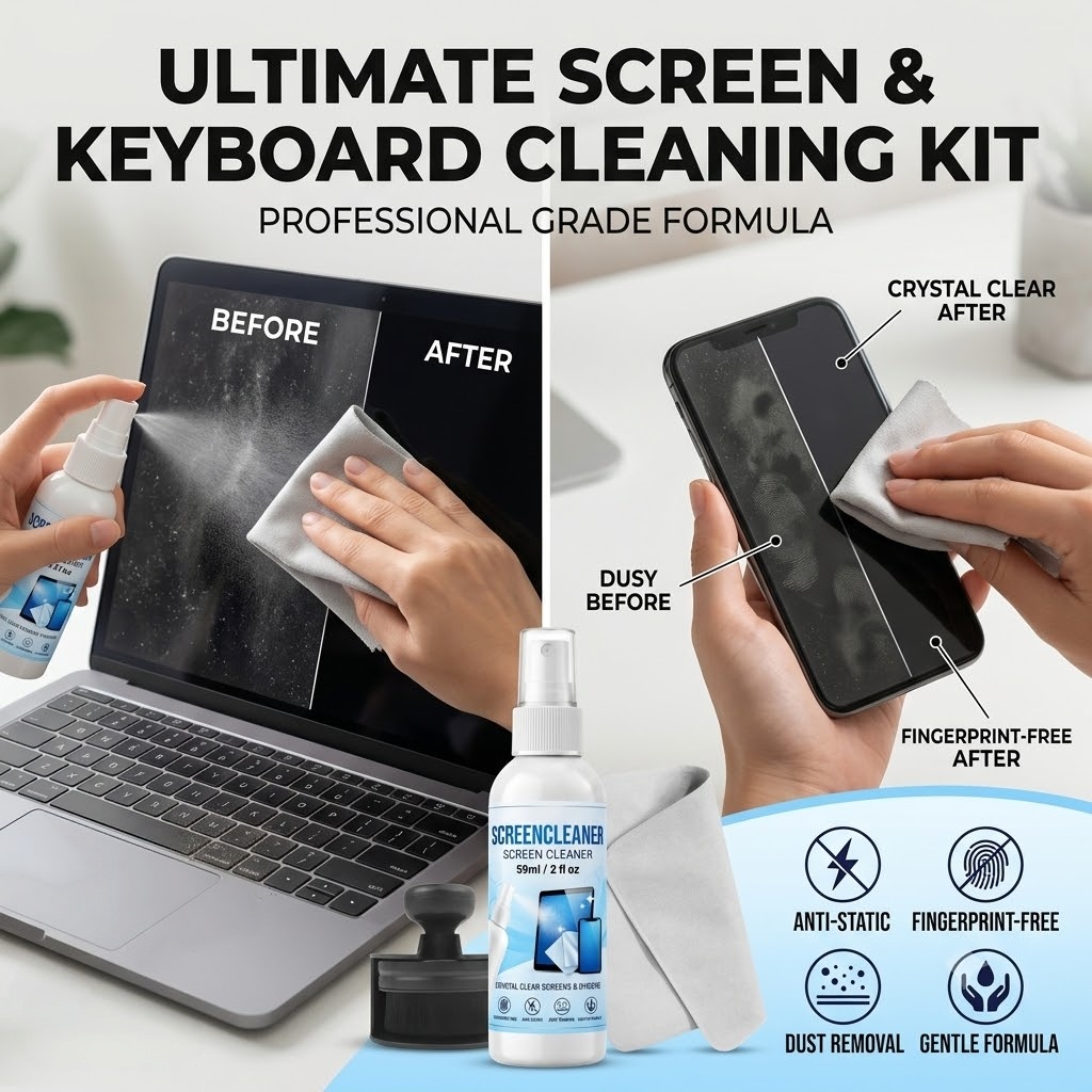 Antistatischer Bildschirmreini – Monitor Cleaning Kit Bewertung und Preis