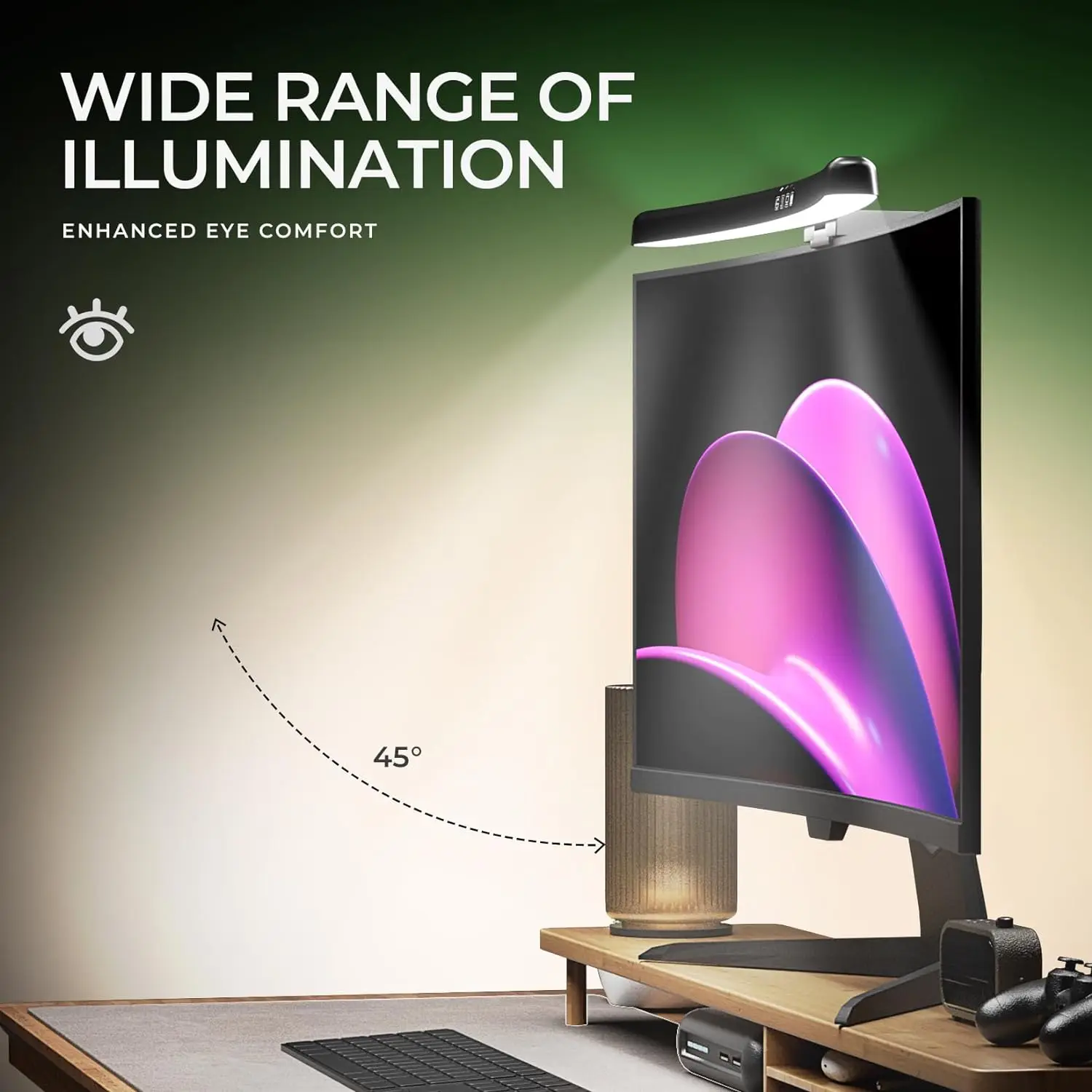 Computer-Monitor-Lichtleiste R – Desk Setup Rgb Bewertung und Preis